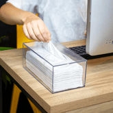 Caixa com Tampa Articulável para Papel Toalha 2,65L